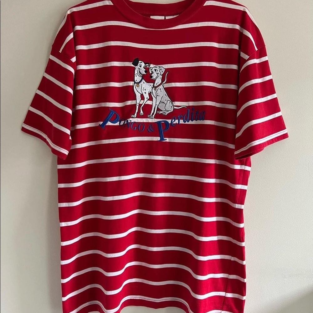 Unworn vintage Disney store 101 Dalmatians Pongo Perdita T-shirt - circa 90’s